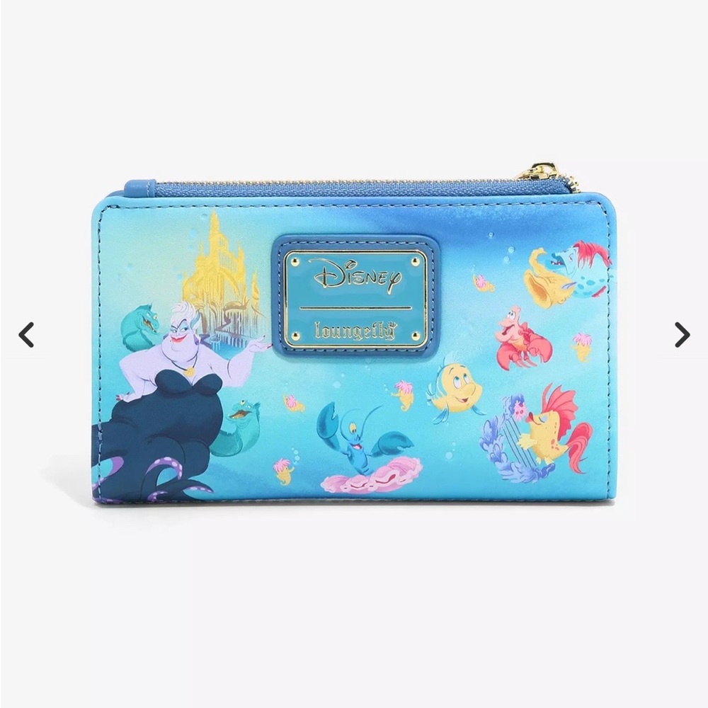 Disney Loungefly Little Mermaid Wallet